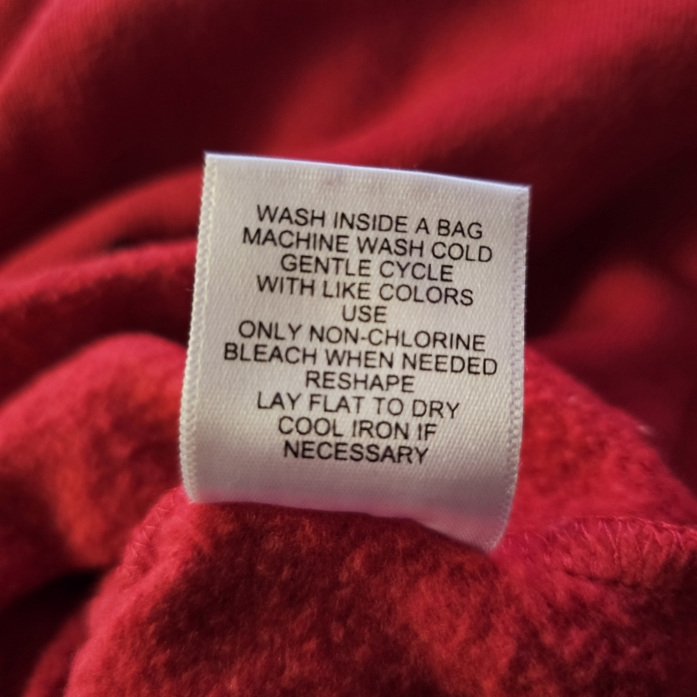JUICY COUTURE Red Logo Crop top Sweatshirt β Size XS ππ₯ - Picture 10 of 10